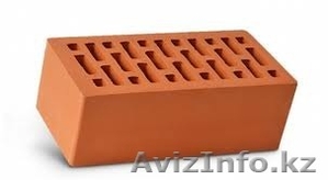 Кирпич керамический облицовочный полуторный пустотелый (морковь) #1434995