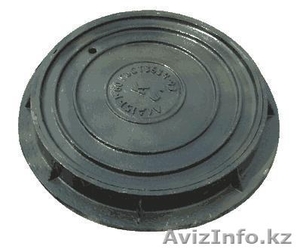  Канализационный люк чугунный,  тип-С,  ГОСТ 3634-99      #1444244