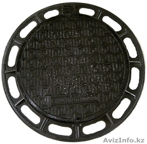  Канализационный люк из высокопрочного чугунна В125,  ГОСТ 3634-99 #1444258
