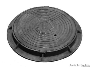 Канализационный люк из высокопрочного чугуна А15,  ГОСТ 3634-99 #1444257