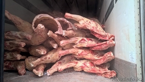 Говядина 1 категории в полутушах,  четвертинах на кости 950 тг #1445169