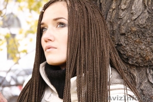 Каждодневный уход за волосами в прошлом! Афрокосички в Астане! #1451473