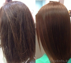Ламинирование и кератиновое выпрямление волос с выездом #1459604