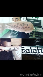 Делаем ТАТУ,  и временное ТАТУ хной #1448657