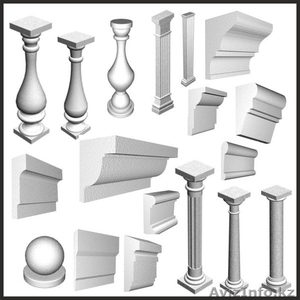 ДЕКОРАТИВНЫЕ АРХИТЕКТУРНЫЕ ЭЛЕМЕНТЫ ФАСАДА #1470838