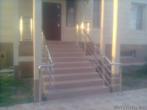 Перила из нержавеющей стали а так-же изделия.  #1467885