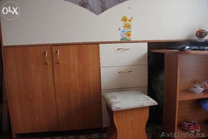 Детский подрастковый гарнитур кровать-шкаф #1468173