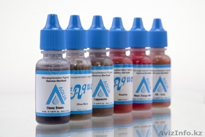 лучшие пигменты для бровей,  теневая растушевка,  Aqua пигмент,  пигменты аква #1482018