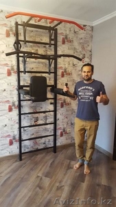 Шведская стенка,  турник,  складные брусья - Флагманский дизайн #1477760