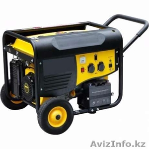 Качественный Бензиновый Генератор Электростанция KRAFT KPG-7500E 6 квт #1481704