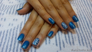 Наращивание ногтей (АКРИЛ,  ГЕЛЬ),  маникюр,  педикюр - на выезд. #1479085