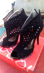 Летние ботильоны на высоком каблуке #1475468