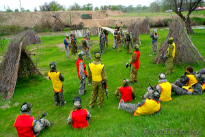   Пейнтбольный клуб скорпион карта Индейский городок #1481760