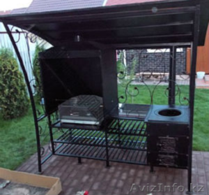 Комплекс мангал-казан,  на заказ.  #1483099