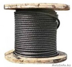 Трос для подъемных установок металлургической промышленности,  на судах,  лесоспла #1481455