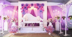 Пресс стена / Фотозона / Баннер на свадьбу / 3d Баннер Алматы #1481256