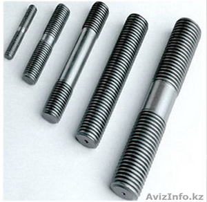 Фланцевые Шпильки с двухсторонней резьбой ГОСТ 9066-75 #1484378