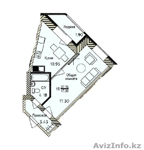 ЖК Алтын Орда 3! Квартира в п.Косшы! #1495844