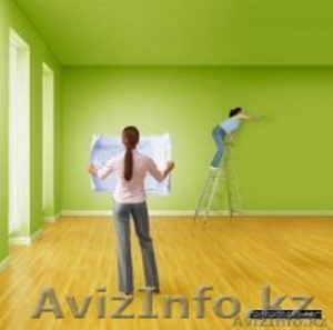 Клеим Обои,  фотообои,  левкас стен,  покраска водоэмульсией,  косметически ремонт. #1499271