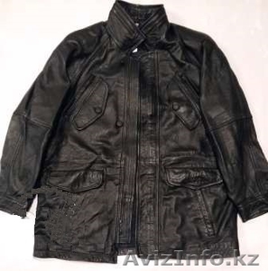 Продам кожанную осеннюю утепленную мужскую куртку 56 размер #1500753