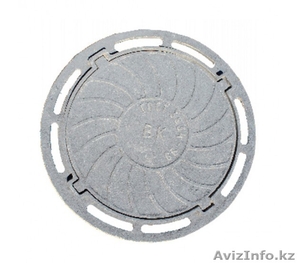 Люк канализационный чугунный,  тип-С,  круглый,  ВК,  ГТС,  ТС #1499901