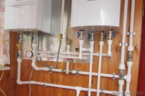 Монтаж систем отопления любой сложности в Алматы #1496544