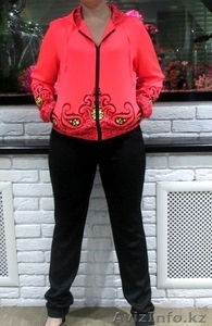 Спортивный костюм -ярко коралловый #1509590