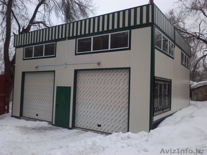 изготовление монтаж зданий из сэндвич панелей  #1505424