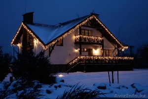 Новогоднее Оформление в Астане. Наружная реклама к новому году. #1515800