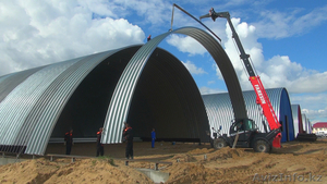 Ангары каркасные и без каркасные #1515487