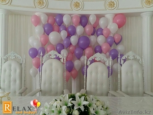 Воздушные шарики (гелиевые) диаметром 25см (R10) #1515349