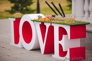 Заказывайте объемные буквы,  украшения интерьера на любой вкус от @Sol_bir_sat! #1514769