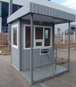 Пост охраны,  блочно модульные здания,  мобильный пост охраны #1514227