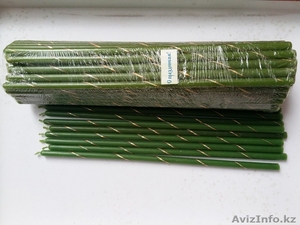 продам черные,  синие и зеленые восковые свечи #832201