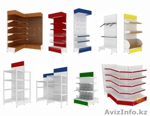 Пристенный торговый стеллаж 2000*1000*400 #1527644