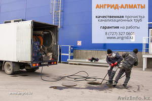 Чистка канализационных труб высоким давлением #1523542