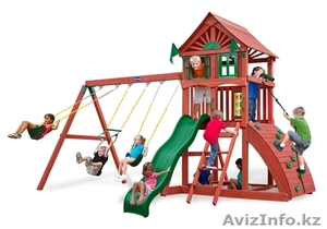 Игровой комплекс из дерева Кедр -Эльф #1528038