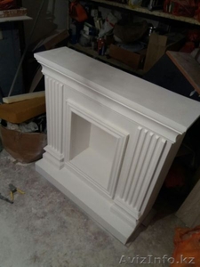 Готовые порталы для камина  ручной работы из гипса #1524457