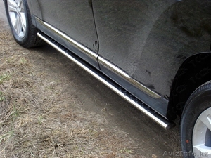 Пороги Тойота Хайлендер 2010г. #1523346
