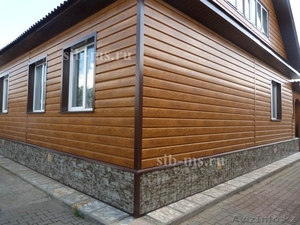 Сайдинг и Металлосайдинг (под бревно,  евробрус,  камень) #1533977