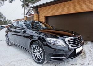 Аренда авто с водителем в Минске. Mercedes W222 S500 Long. #1535851