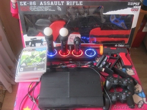 SONY Playstation 3 (THE LAST OF US 500GB) + аксессуары + игры. #1538542