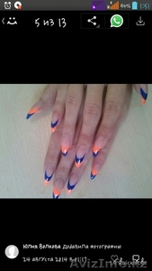 наращивание ногтей с выездом и на дому #1542234