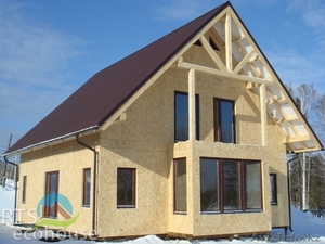 Строительство,  отделка. Каркасные дома Mitek. Быстро возводимые дома  #1540254