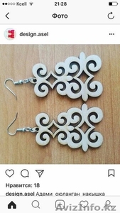 серьги в национальном стиле #1545448