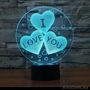3d светильники Хочешь подарить оригинальный подарок ?  #1542891