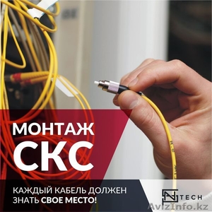 Монтаж структурированной кабельной системы (СКС) #1535038