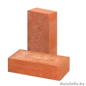 Кирпич керамический одинарный полнотелый М-125,  М-150 #1553594