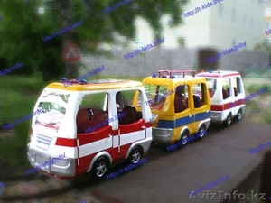 vpiB R-KIDS: Детский аттракцион электрический паровоз/паровозик/поезд. KAP-004 #1553284