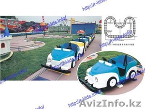 6SyQ R-KIDS: Детский аттракцион железная дорога. KAP-008 #1553289